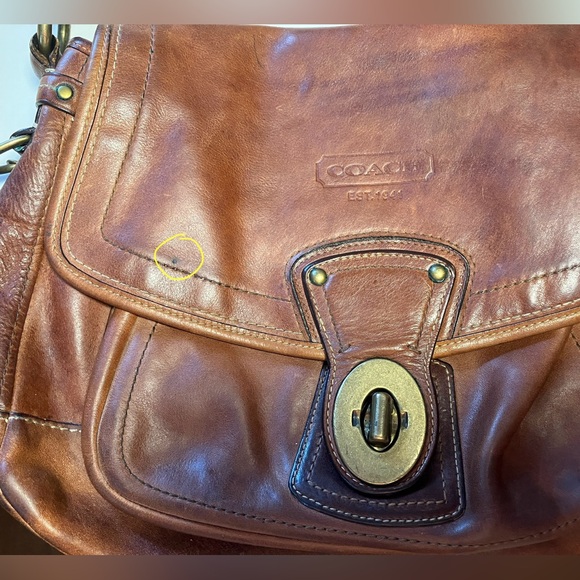 Authentic Coach Leather Bag - Picture 12 of 13
